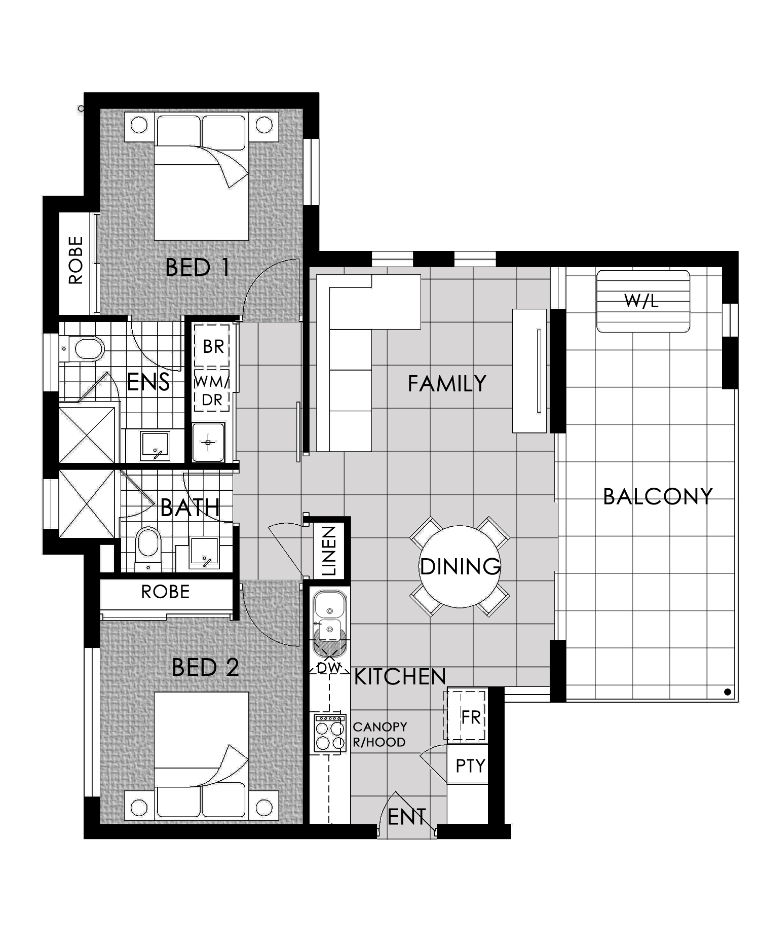 2D Color/B&W Plans